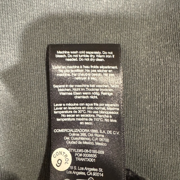 Anine Bing Harvey Sweatshirt - Washed Black - Picture 11 of 12